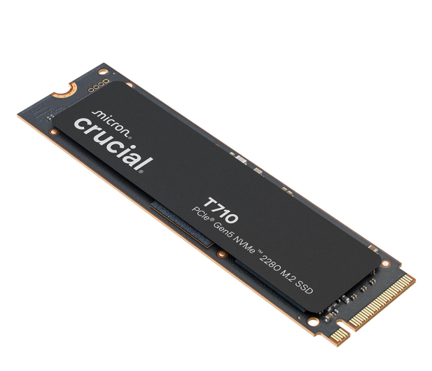 Crucial 4TB M.2 PCIe Gen5 NVMe T710 - 1353531 - zdjęcie 2